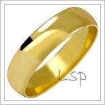 Snubní prsteny LSP 1003 žluté zlato