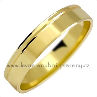 Snubní prsteny LSP 1031 žluté zlato