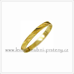 Snubní prsteny LSP 1033 žluté zlato