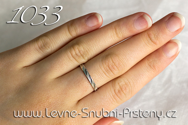 Snubní prsteny 1033b