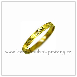 Snubní prsteny LSP 1035 žluté zlato