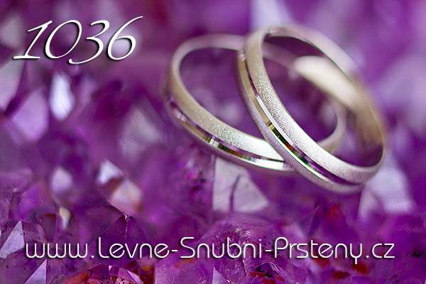Snubní prsteny 1036b