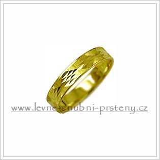 Snubní prsteny LSP 1038 žluté zlato