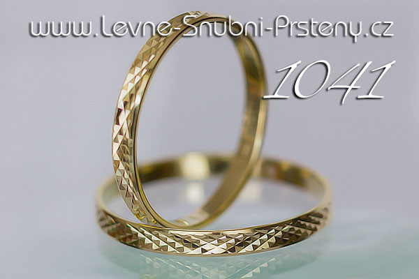 Snubní prsteny 1041