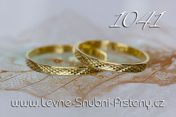 Snubní prsteny 1041