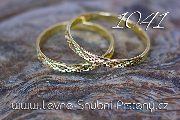 Snubní prsteny 1041