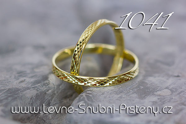 Snubní prsteny 1041