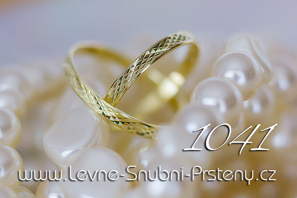 Snubní prsteny 1041