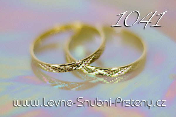 Snubní prsteny 1041