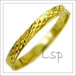 Snubní prsteny LSP 1041 žluté zlato