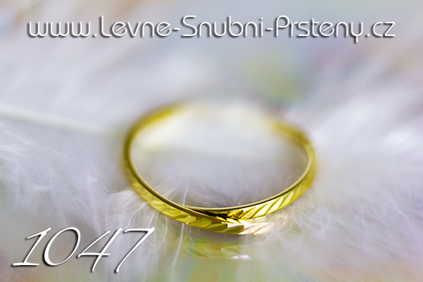 Snubní prsteny 1047