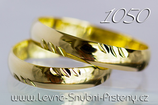 Snubní prsteny LSP 1050 žluté zlato