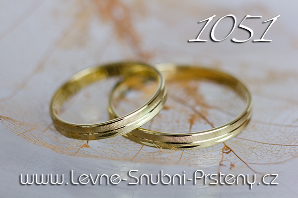 Snubní prsteny 1051