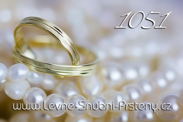 Snubní prsteny 1051