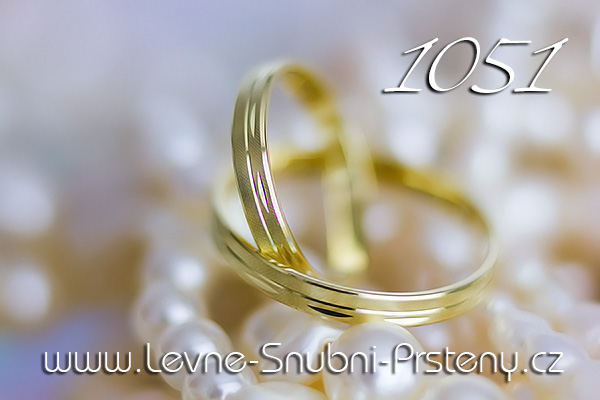 Snubní prsteny 1051