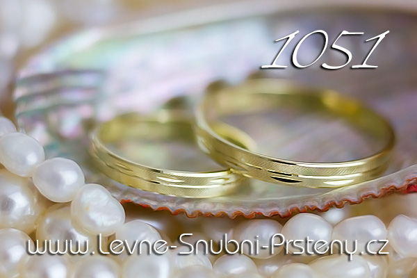 Snubní prsteny 1051
