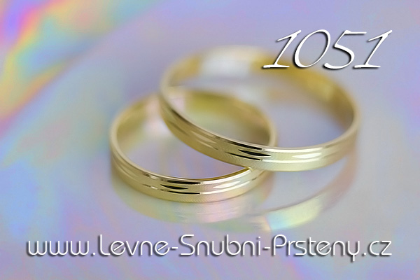 Snubní prsteny 1051