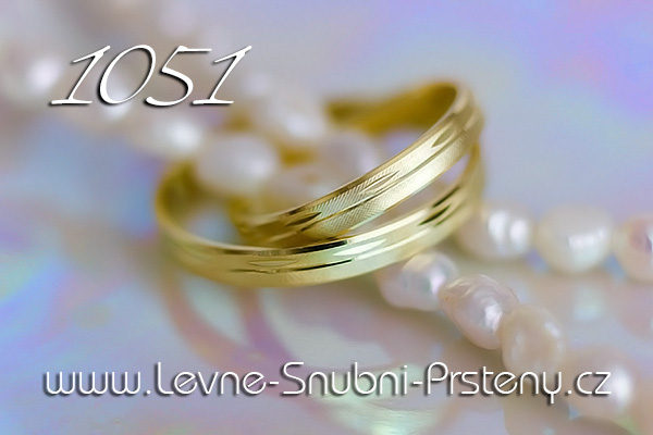 Snubní prsteny 1051