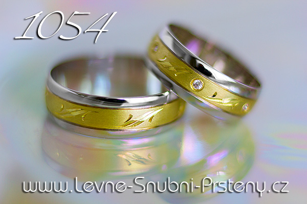 Snubní prsteny 1054