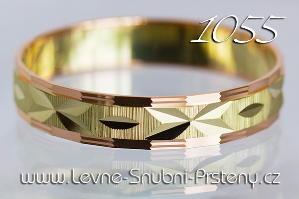 Snubní prsteny LSP 1055 kombinované zlato