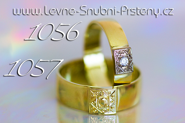 Snubní prsteny 1056