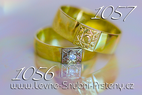 Snubní prsteny 1056