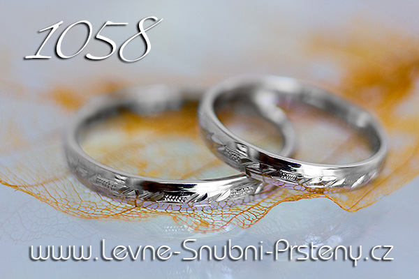 Snubní prsteny 1058
