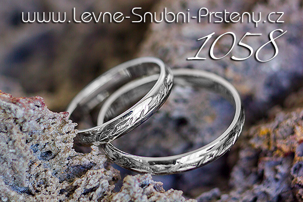 Snubní prsteny 1058
