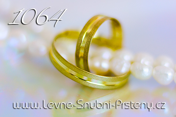 Snubní prsteny 1064
