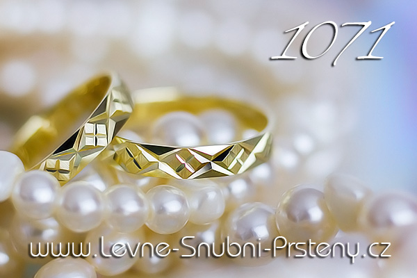 Snubní prsteny 1071