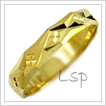 Snubní prsteny LSP 1071 žluté zlato