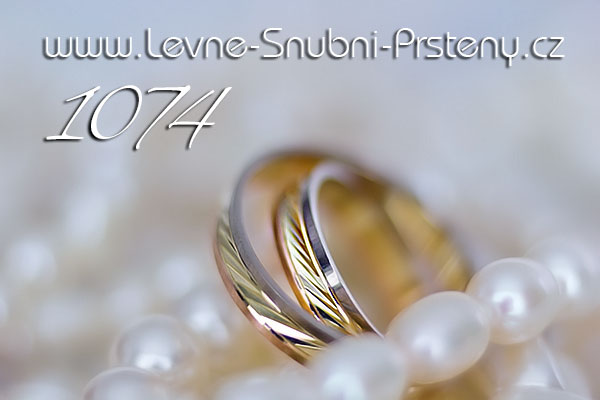 Snubní prsteny 1074