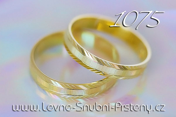 Snubní prsteny 1075
