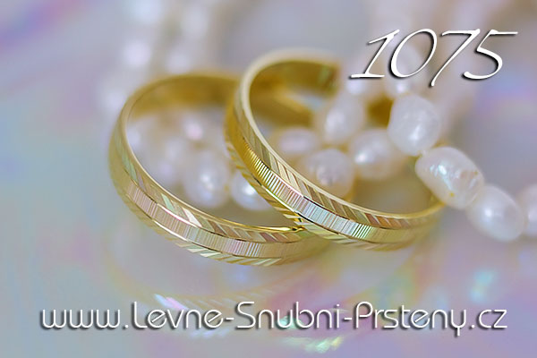 Snubní prsteny 1075