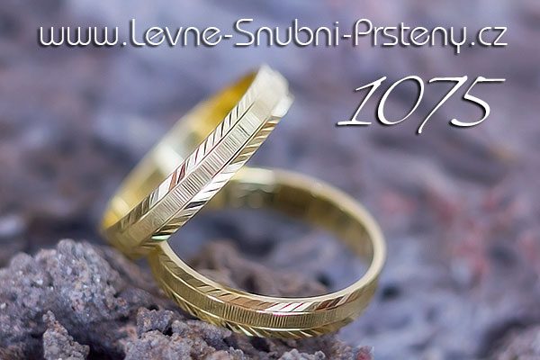 Snubní prsteny 1075