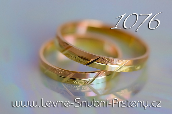 Snubní prsteny 1076