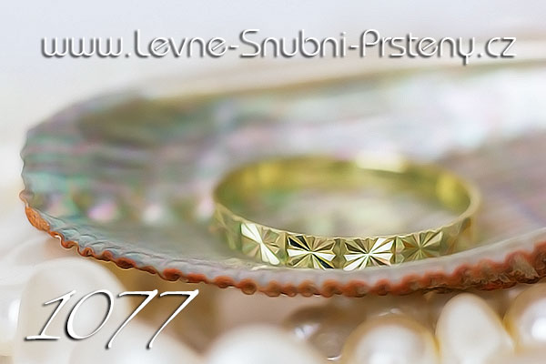 Snubní prsteny 1077