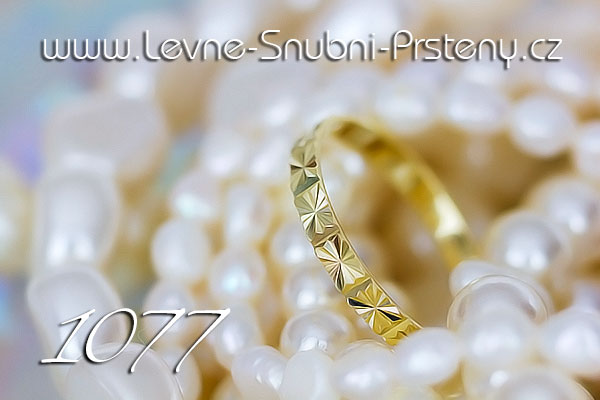 Snubní prsteny 1077