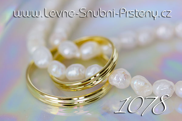 Snubní prsteny 1078