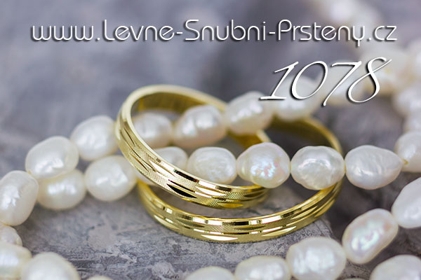 Snubní prsteny 1078