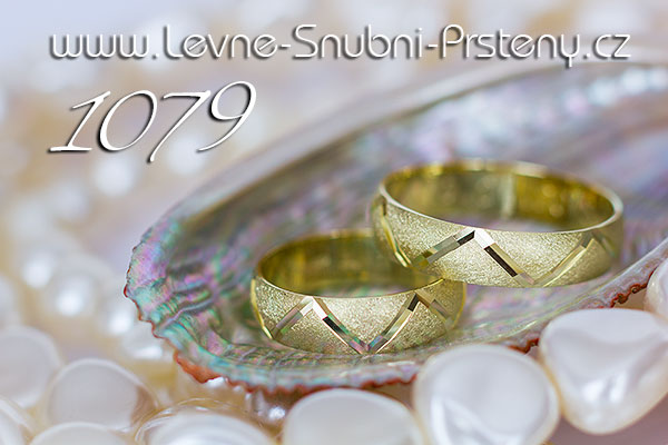 Snubní prsteny 1079