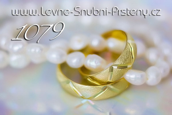 Snubní prsteny 1079