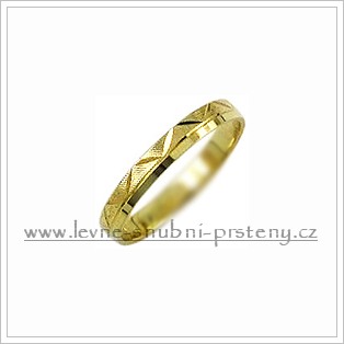 Snubní prsteny LSP 1126 žluté zlato