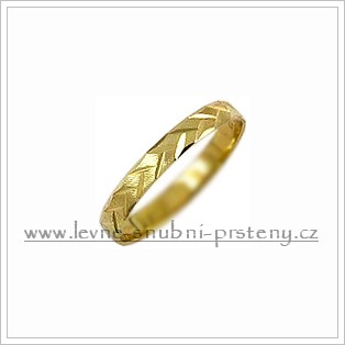 Snubní prsteny LSP 1144 žluté zlato