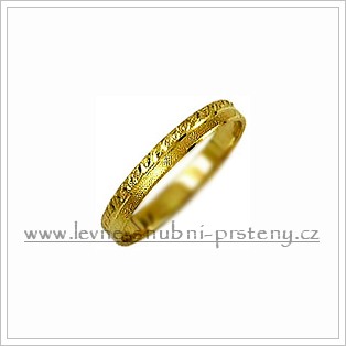 Snubní prsteny LSP 1157 žluté zlato