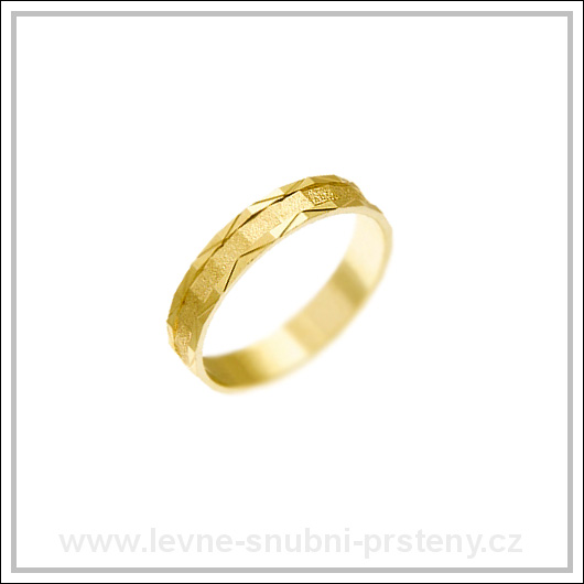 Snubní prsteny LSP 1169 žluté zlato