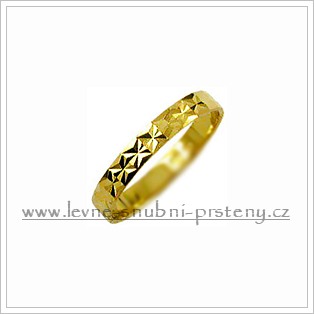 Snubní prsteny LSP 1171 žluté zlato