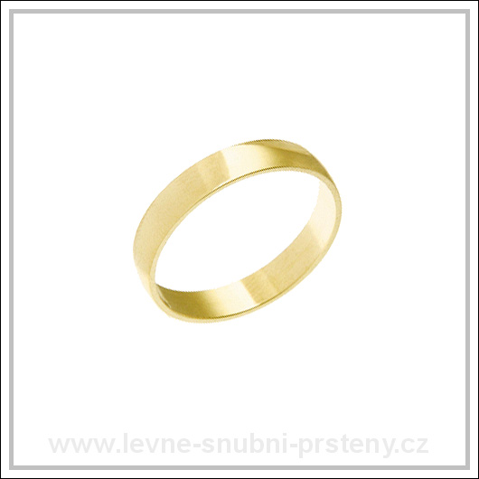 Snubní prsteny LSP 1180 žluté zlato