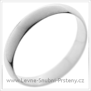 Snubní prsteny LSP 1210 bílé zlato