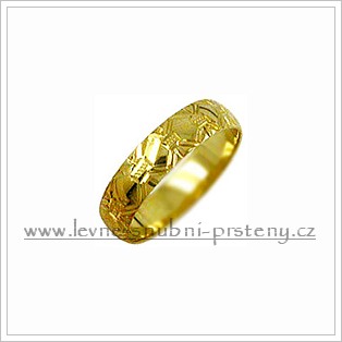 Snubní prsteny LSP 1272 žluté zlato
